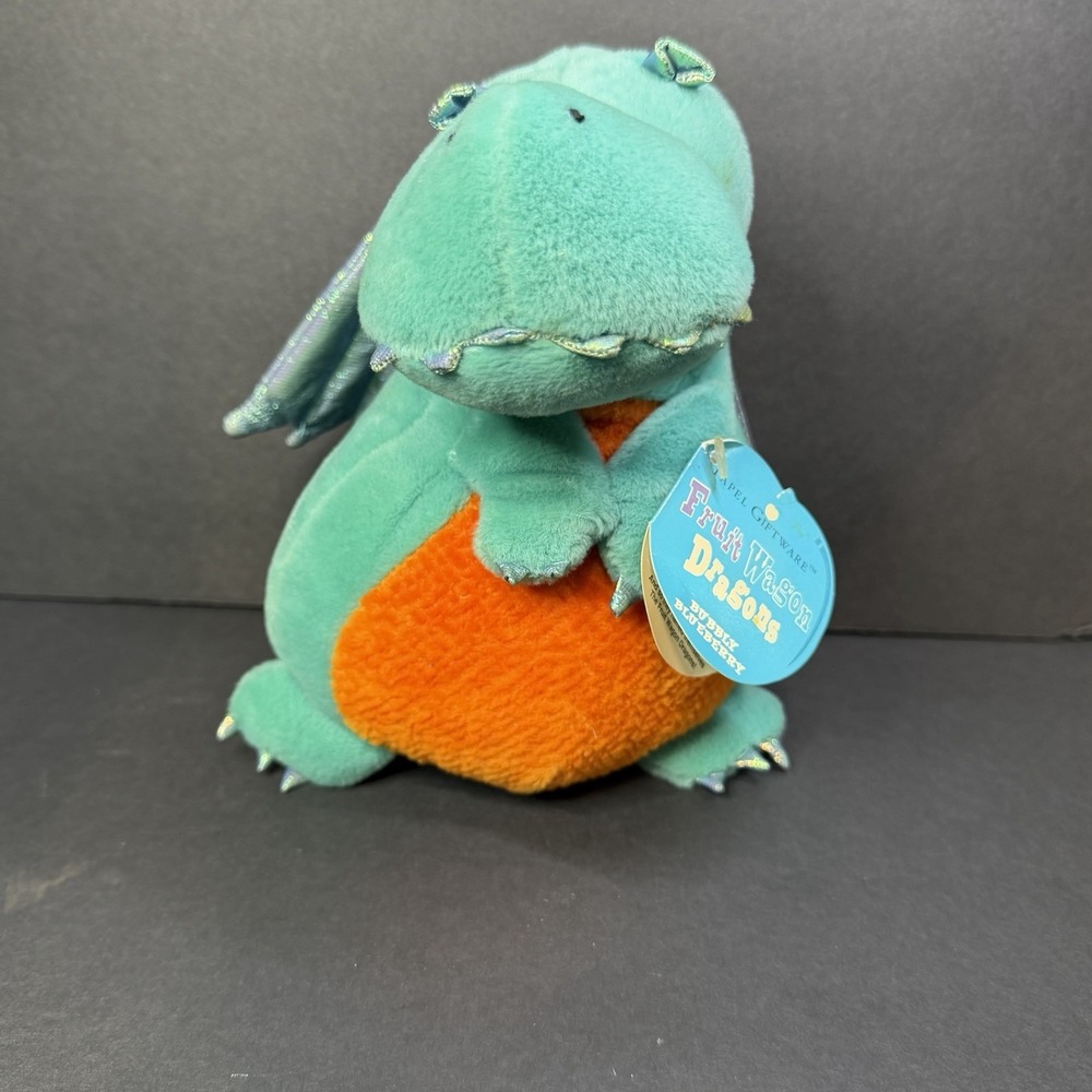 Gund Plush T-Rex Dinosaur  "Rexie" ‎ Stuffed Animal Toy #4043810 Blue Green New
